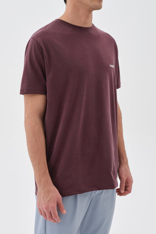 Erkek Basic Tshirt Bordo