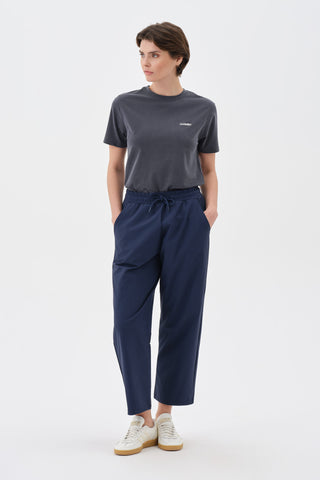 Kadın Düz Boru Paça Pantolon Indigo