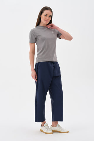 Kadın Basic Tshirt Gri