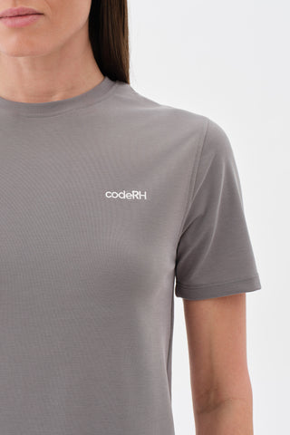 Kadın Basic Tshirt Gri