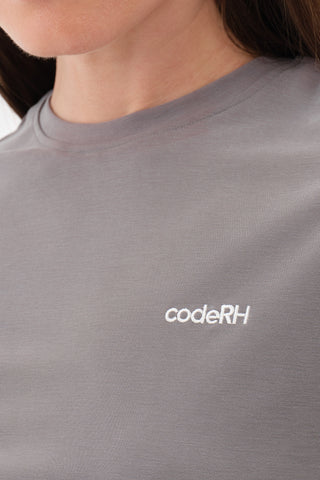 Kadın Basic Tshirt Gri