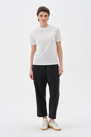 Kadın Basic Tshirt Ekru