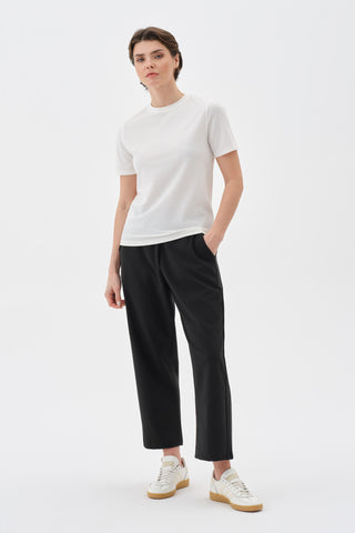 Kadın Basic Tshirt Ekru