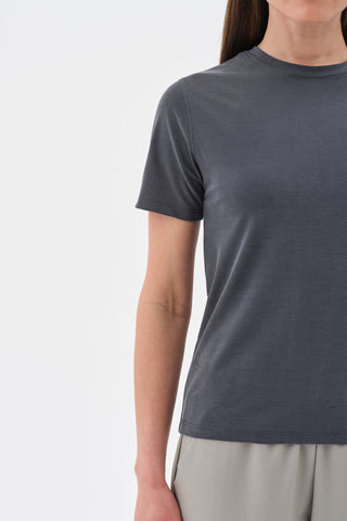 Kadın Basic Tshirt Lacivert