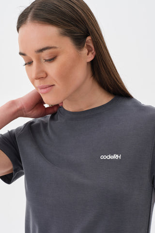 Kadın Basic Tshirt Lacivert