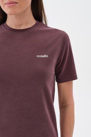 Kadın Basic Tshirt Bordo