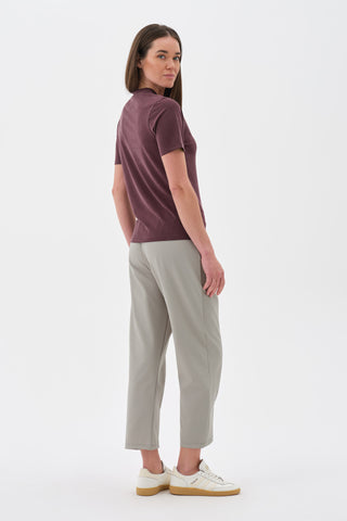 Kadın Basic Tshirt Bordo