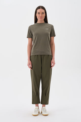 Kadın Basic Tshirt Haki